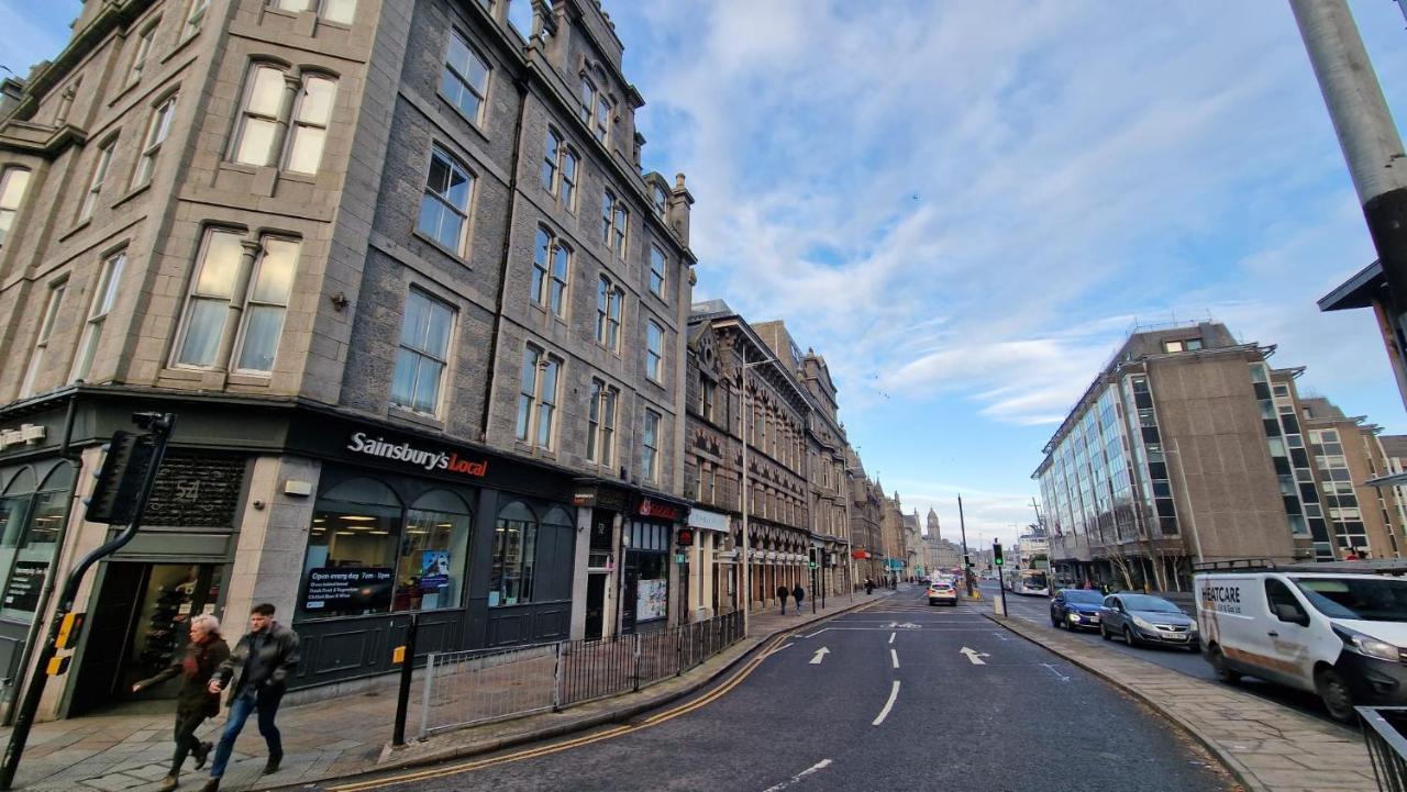 Modern Apartment In Aberdeen City Centre, Guild Street, Free Wifi Exterior foto